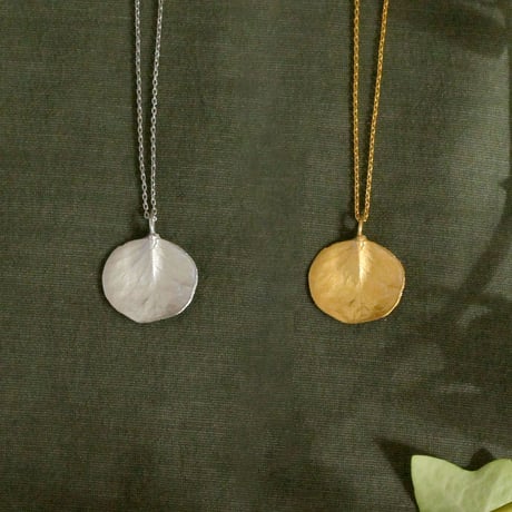 ユーカリのネックレス / Eucalyptus necklace