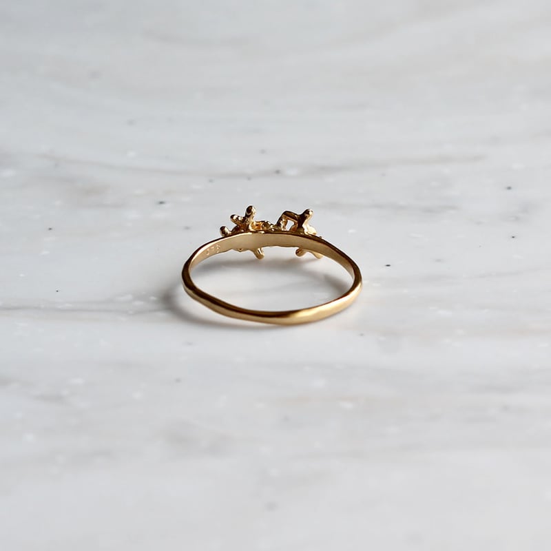 金木犀のリング / fragrant olive ring | atelier mozu