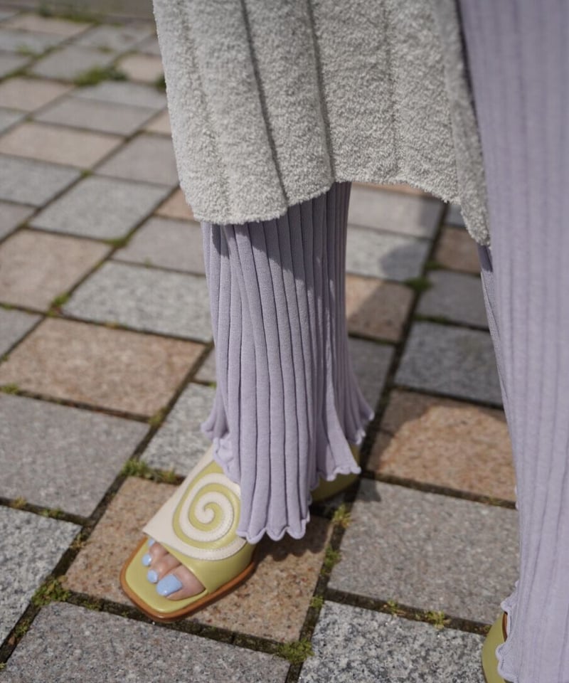 paloma wool -TORNADO- heeled slip-on sandals |  