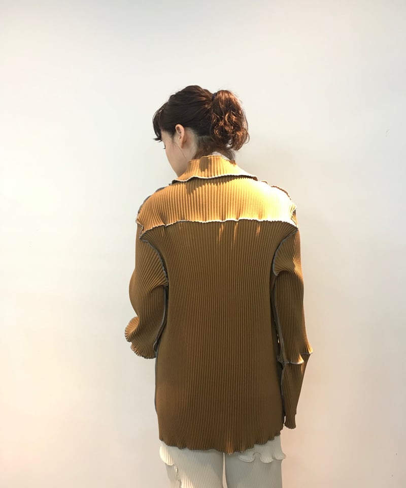 kotohayokozawa pleats coat-