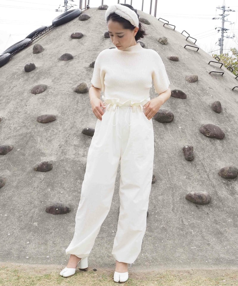 SIIILON - Soldier easy pants - | melange