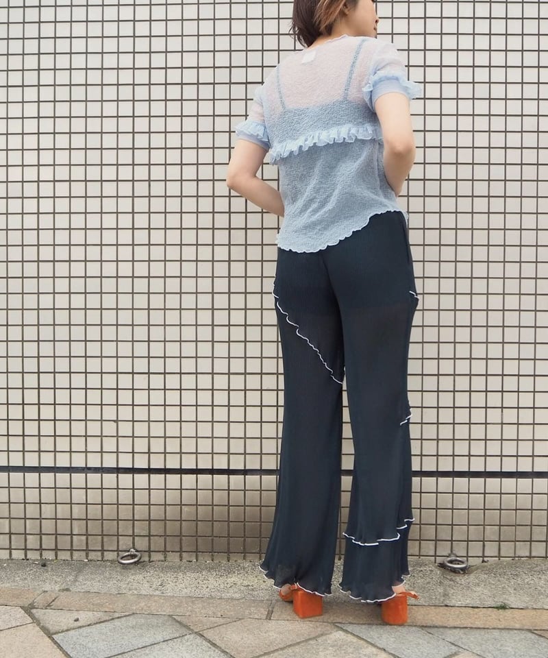 kotohayokozawa See through pants | melange