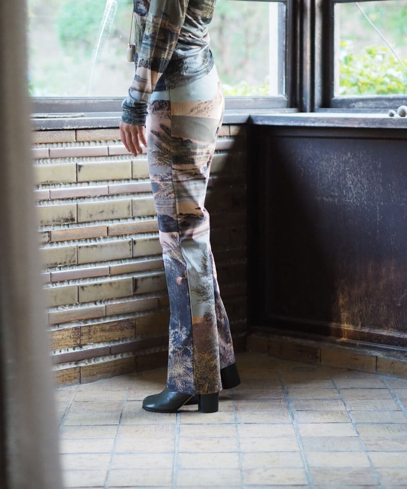 paloma wool -WOODY- side zip pants | melange