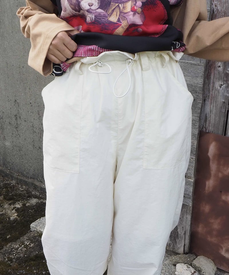 SIIILON - Soldier easy pants - | melange