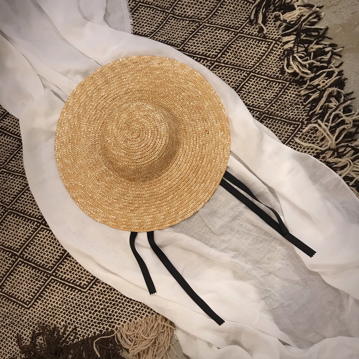 SIIILON Memory Straw Hat | melange