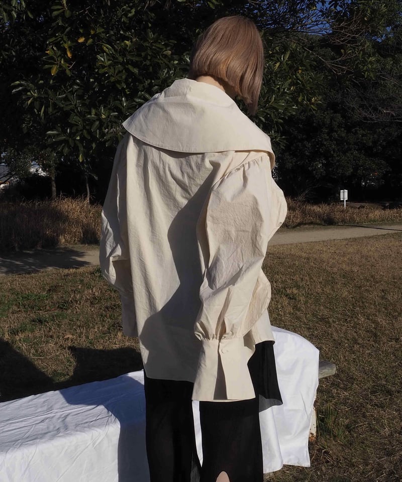 DECO depuis 1985 -cloud sleeve shirt- | melange DECO depuis 1985 -cloud sleeve shirt- | melange