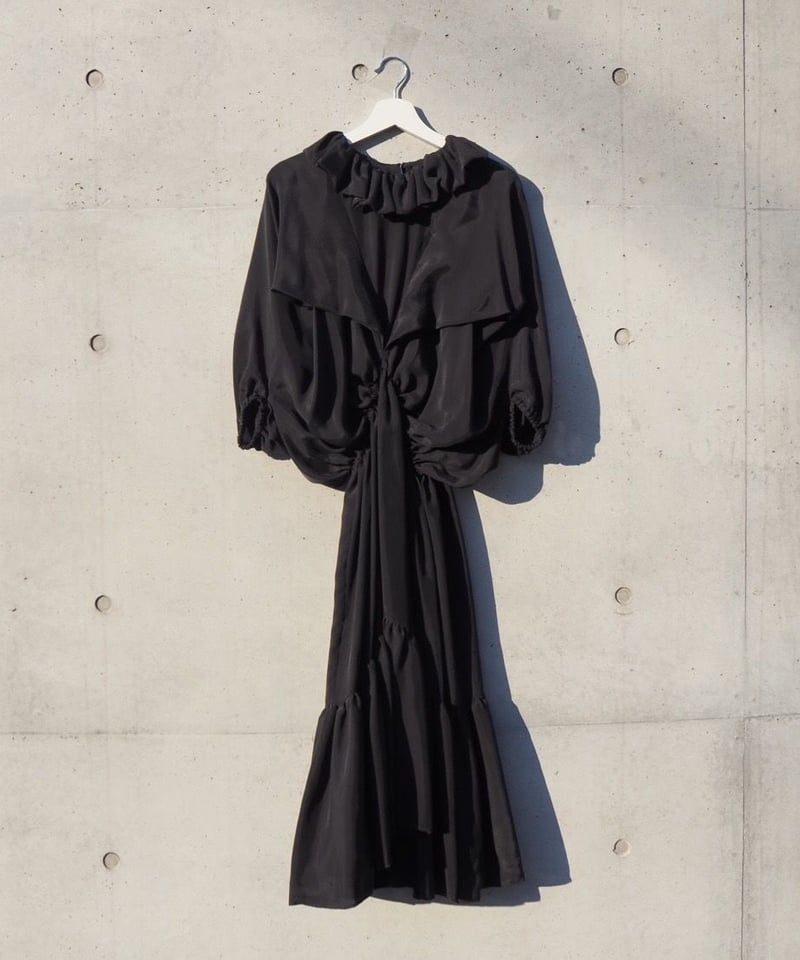 DECO depuis 1985 frill collar long onepiece | m