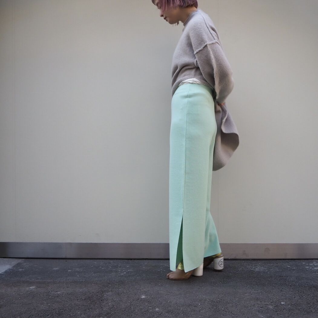 ruspantyhose rus -HASHI- knit pants | melange