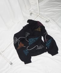 MW vintage remake embroidery knit