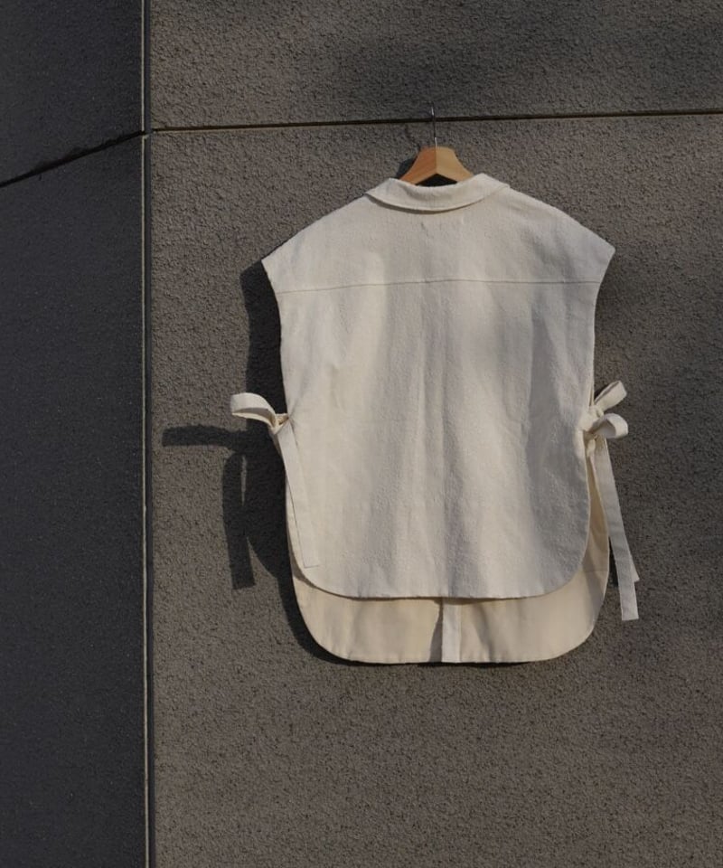 naokitomizuka -flower print vest- | melange