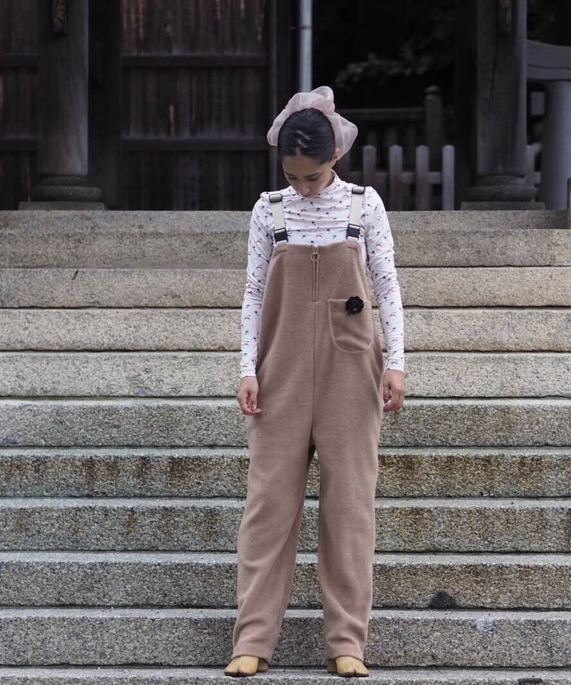 SIIILON side zip overall | melange