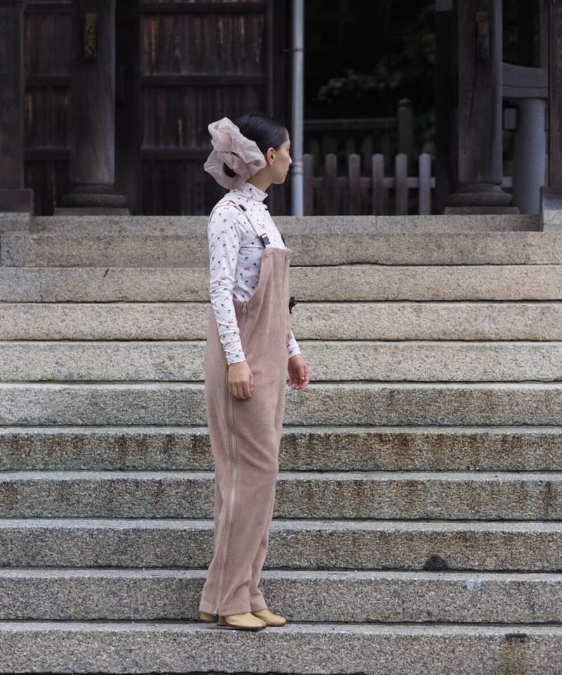 SIIILON side zip overall | melange