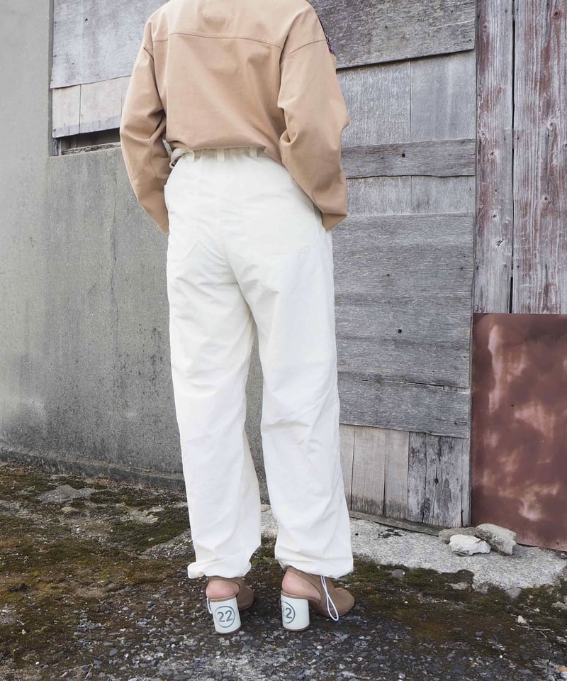 SIIILON - Soldier easy pants - | melange