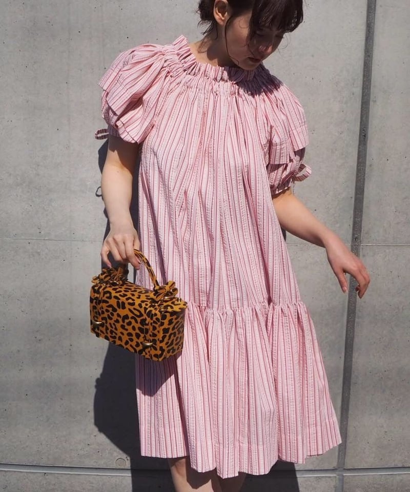 MINJUKIM Off Shoulder Dress | melange