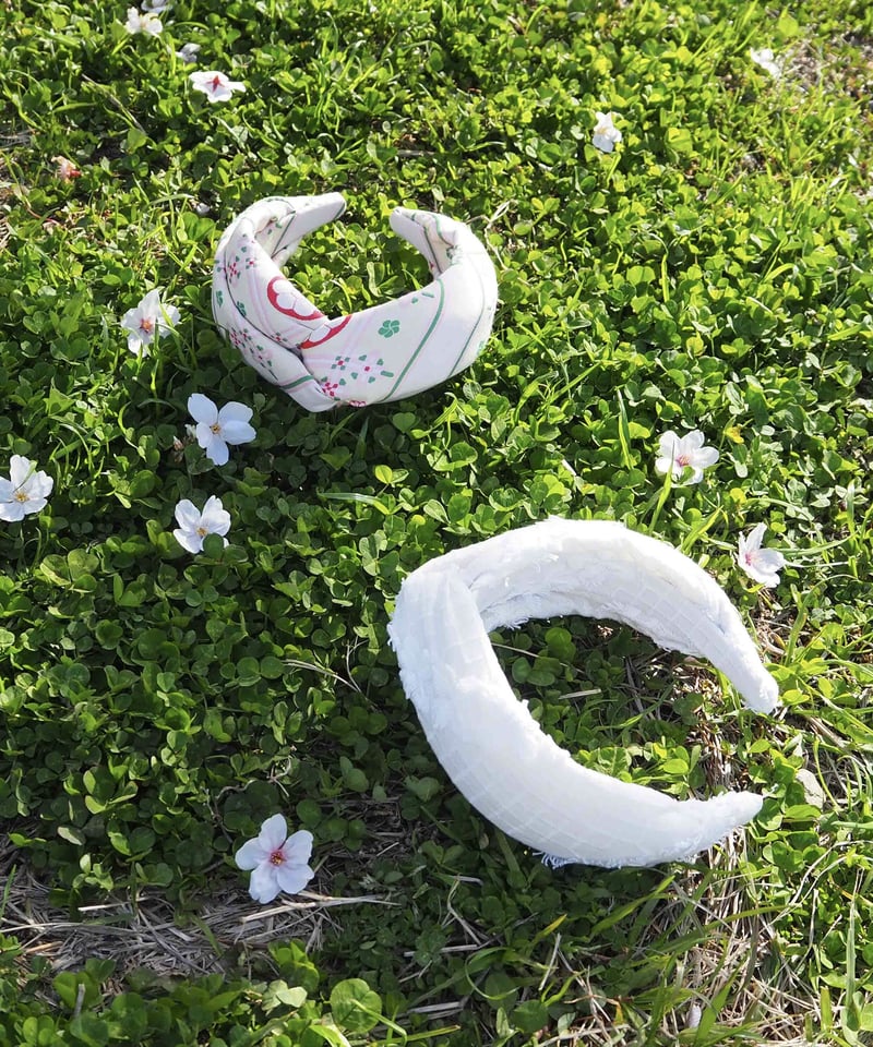 MINJUKIM knot headband | melange
