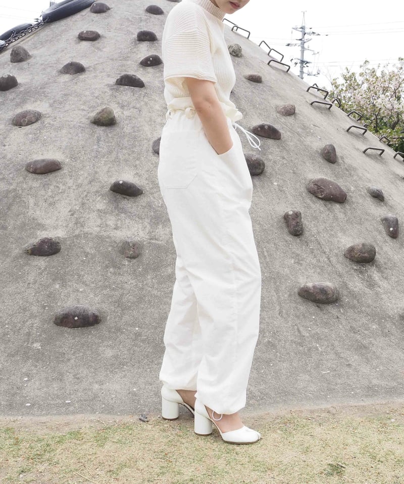 SIIILON - Soldier easy pants - | melange 