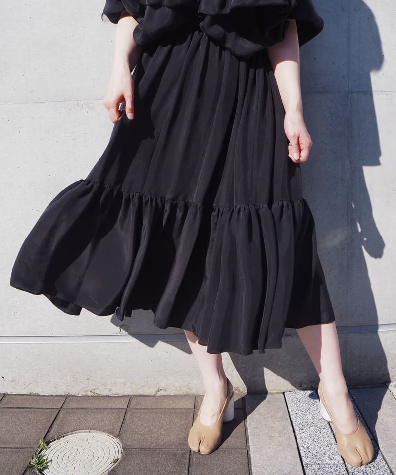 DECO depuis 1985 frill collar long onepiece | m