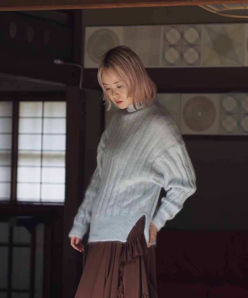 rus -MAKURA- knit pullover | melange