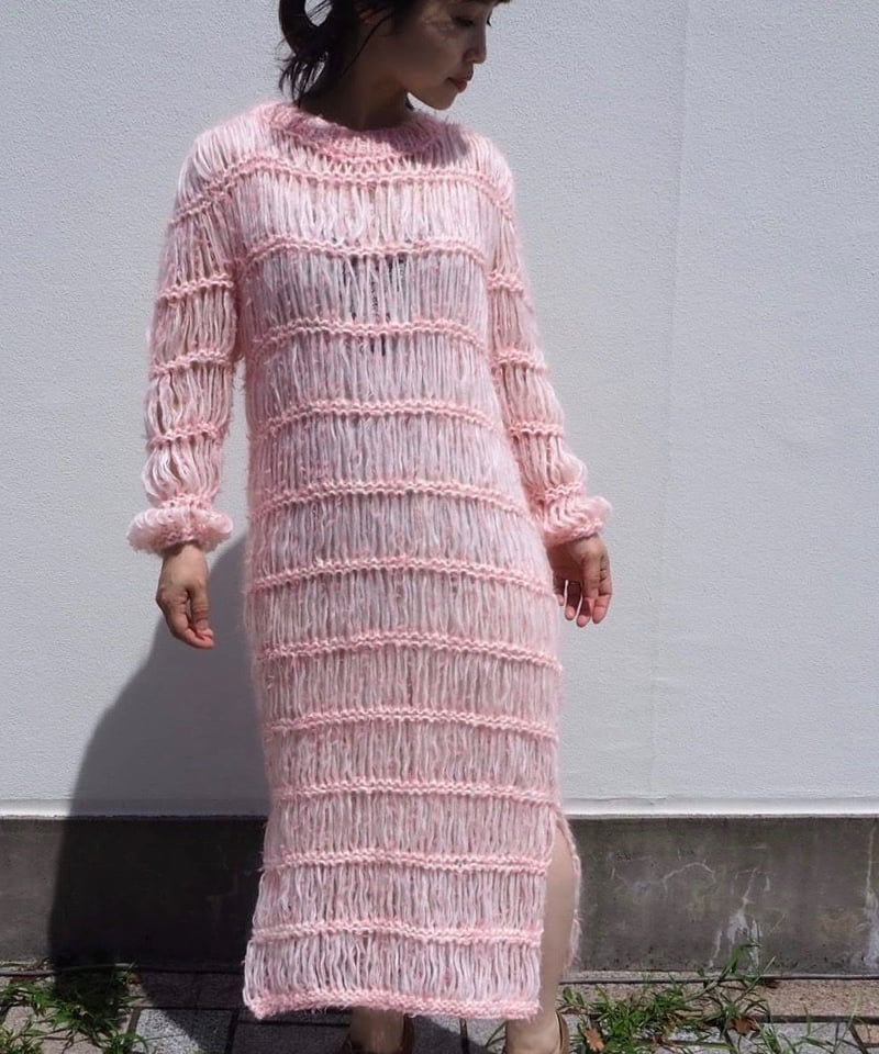 SIIILON silent knit dress | melange