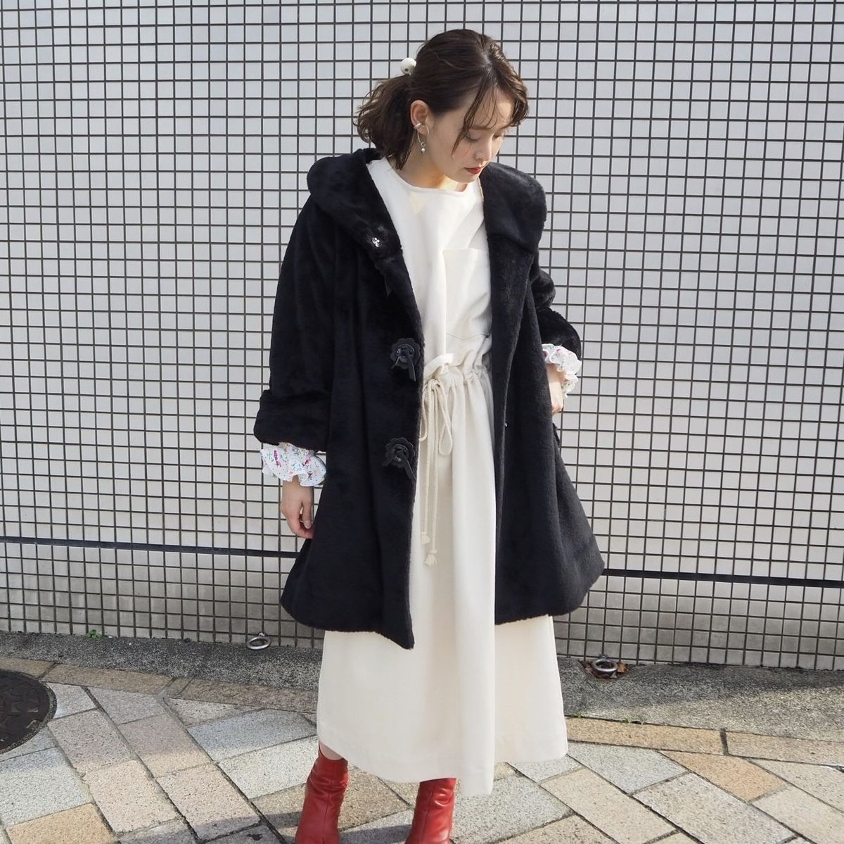 SIIILON lonelines coat | melange