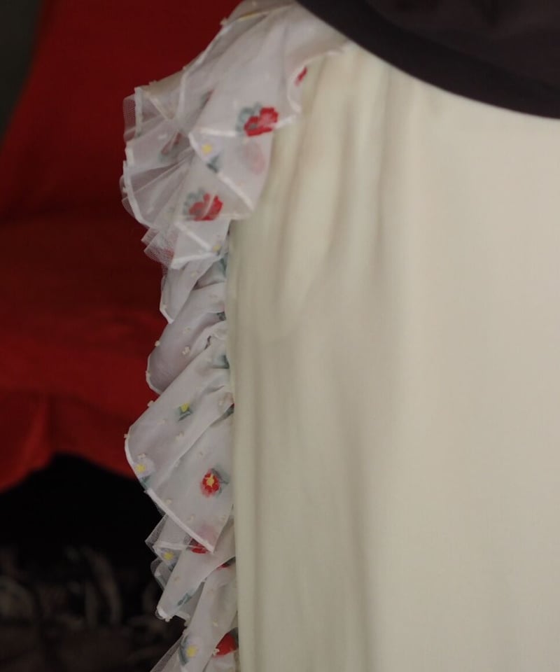siiilon FLOWER frill skirt 【公式通販】