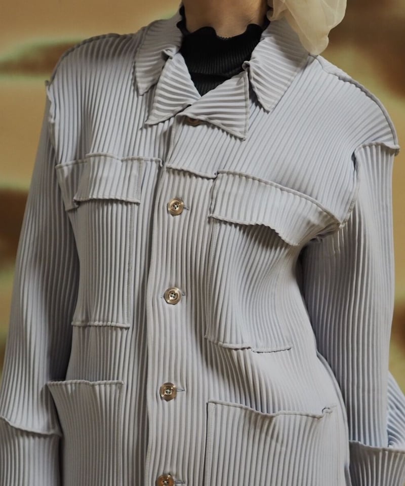 kotohayokozawa pleats jacket | melange kotohayokozawa pleats jacket | melange