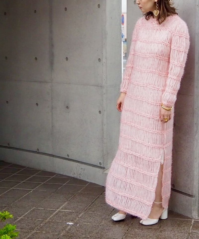 SIIILON silent knit dress | melange