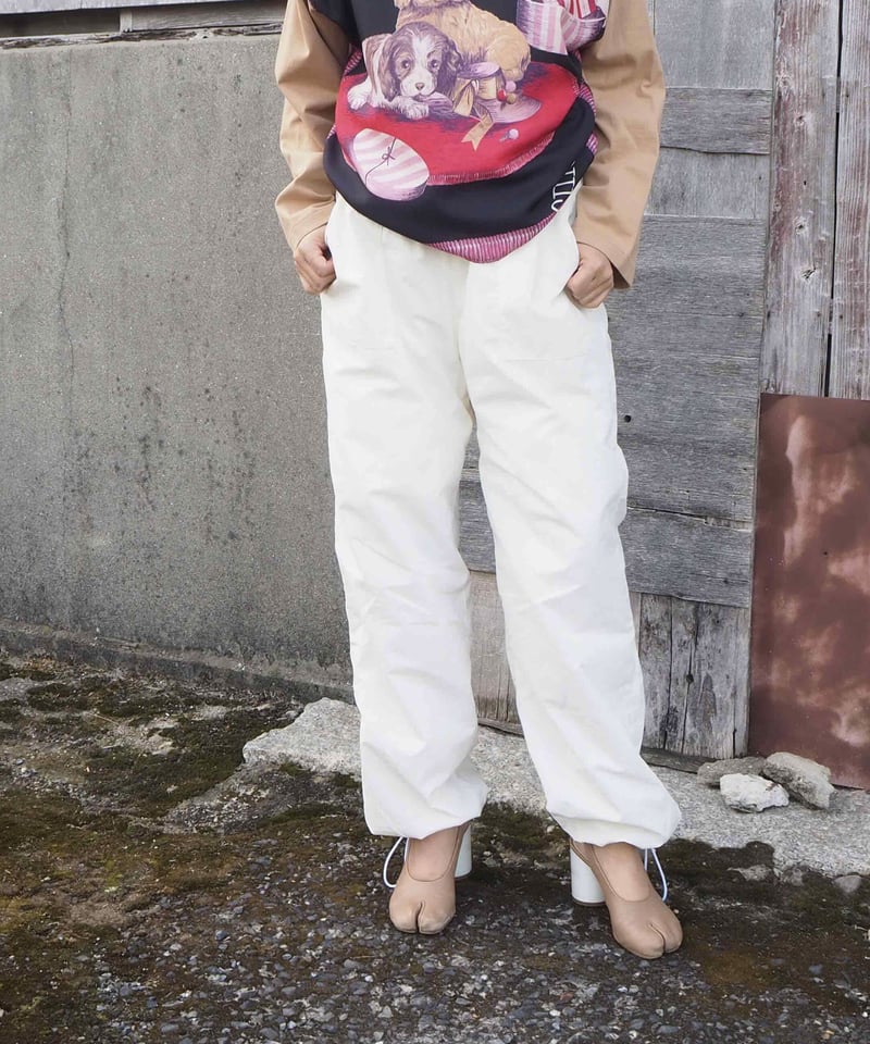 SIIILON - Soldier easy pants - | melange