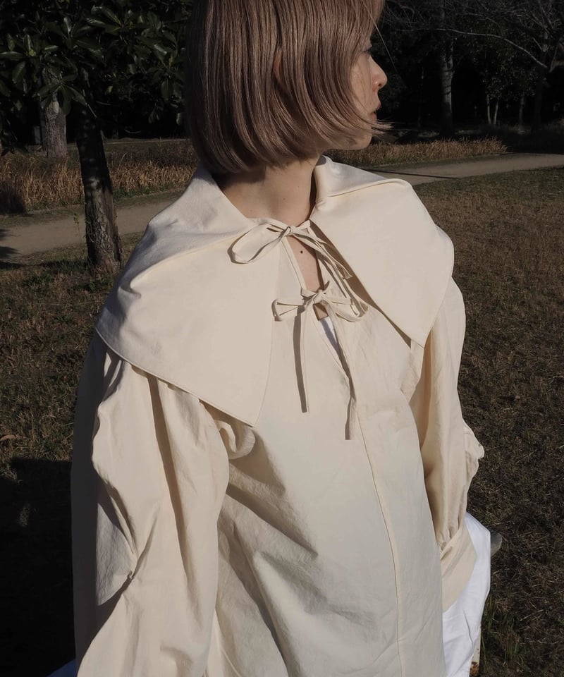 DECO depuis 1985 -cloud sleeve shirt- | melange DECO depuis 1985 -cloud sleeve shirt- | melange