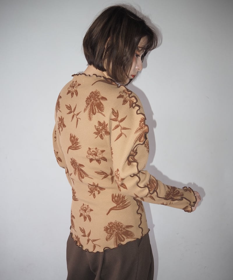 DECO depuis1985 uneune tops(botanical print) |