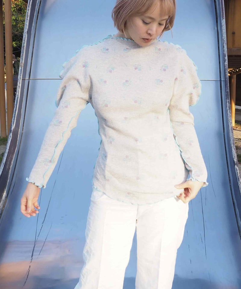 DECO depuis 1985 -waffle uneune tops- | melange DECO depuis 1985 -waffle uneune tops- | melange
