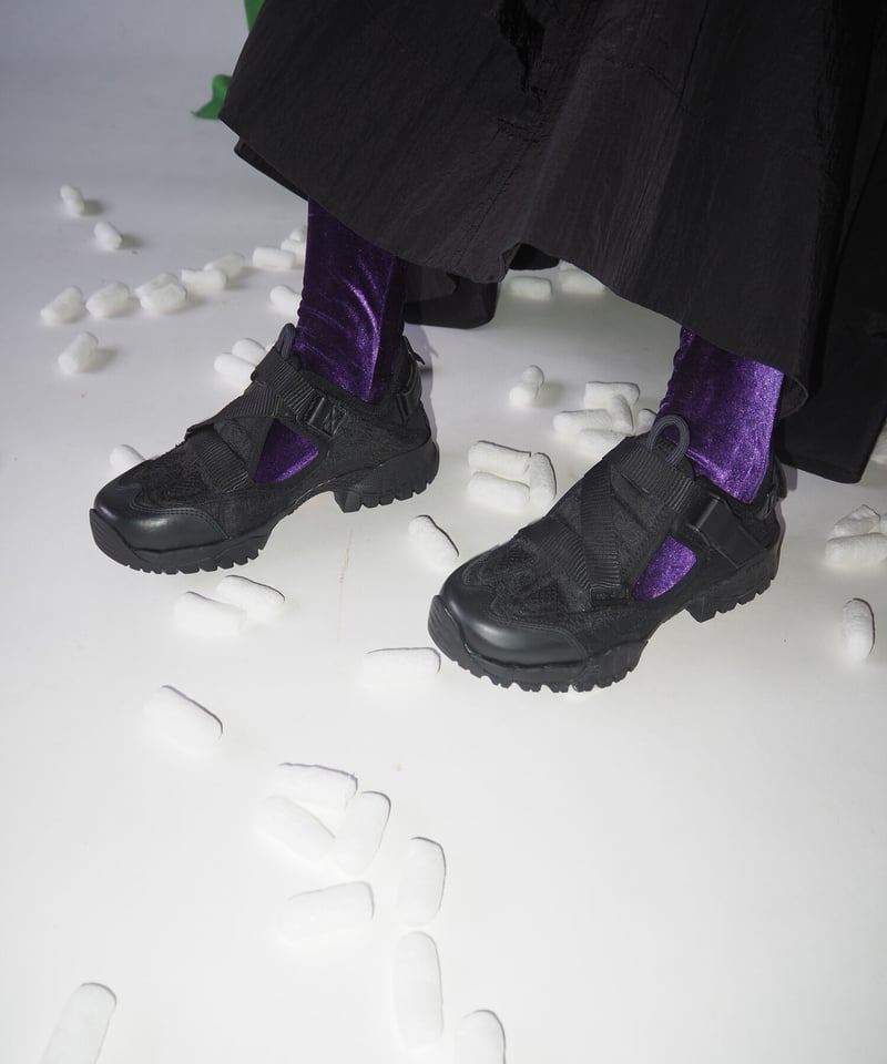 yumeyume hiking sandals pink/gray