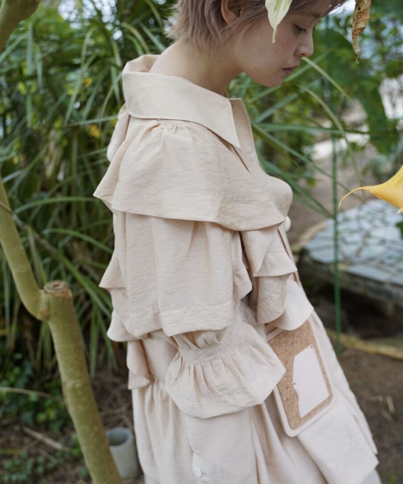 Minju kim puff sleeve jacket new arrivals