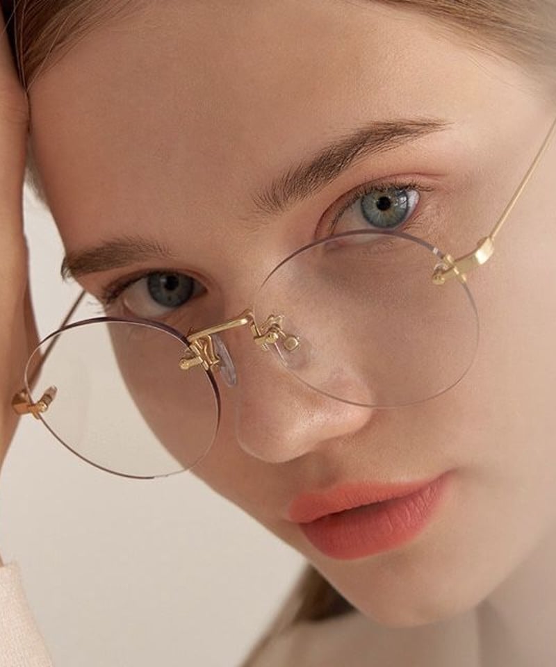DOUBLE LOVERS -CHEEK-gold | melange DOUBLE LOVERS -CHEEK-gold | melange
