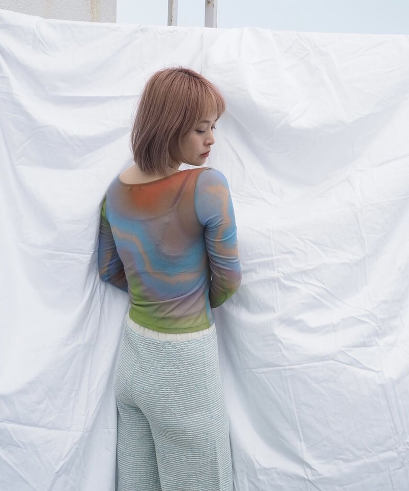 paloma wool - SHIGEKO - gather tops | melange