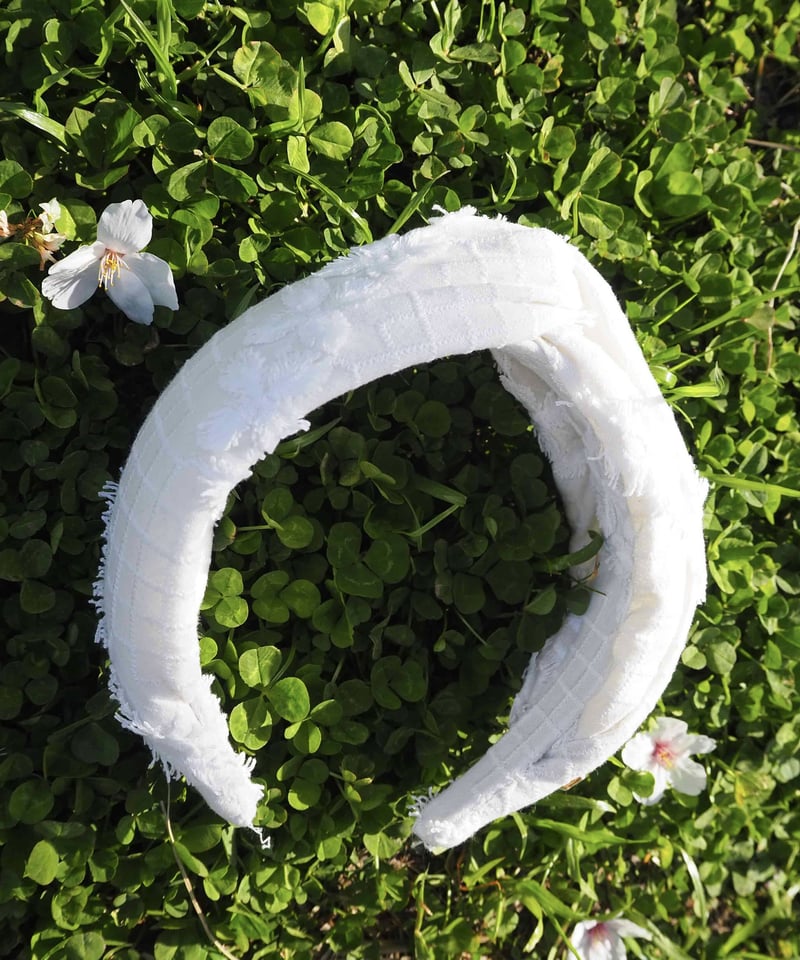 MINJUKIM knot headband | melange