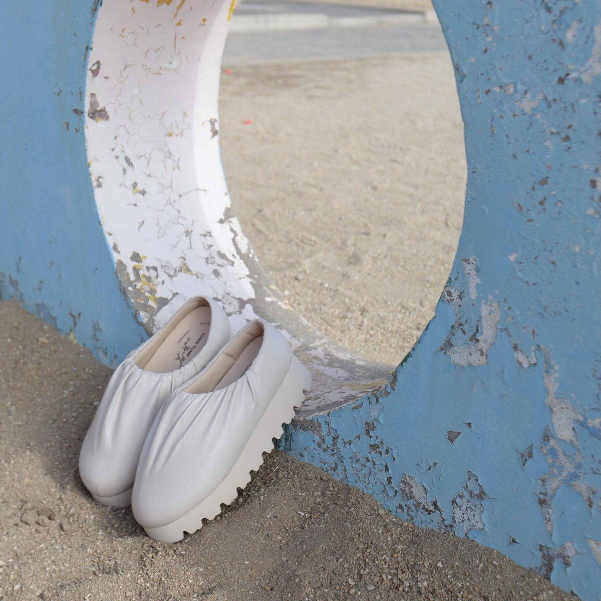YUMEYUME NAWA CAMP SHOE LOW | melange YUMEYUME NAWA CAMP SHOE LOW | melange