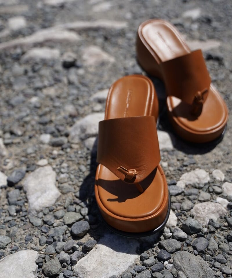 Paloma wool Marga ピンクサンダル　靴 PALOMA WOOL | MARGARITA LEATHER SANDALS / MEDIUM PINK ワイド