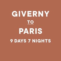 GIVERNY to  PARIS