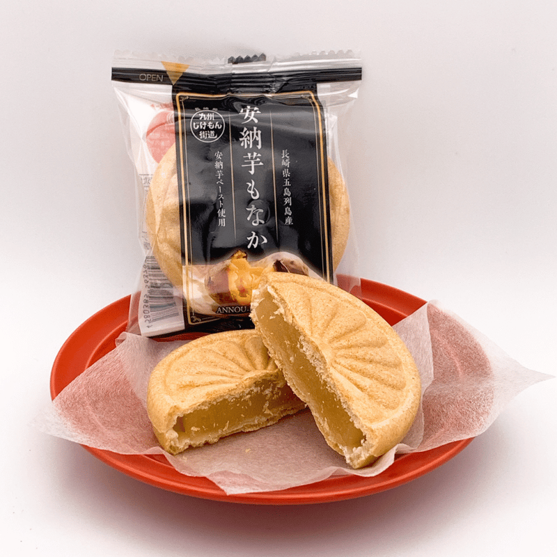 安納芋ッフル フルカワオリジナルお菓子】 安納芋もなか | オカシノフルカワ