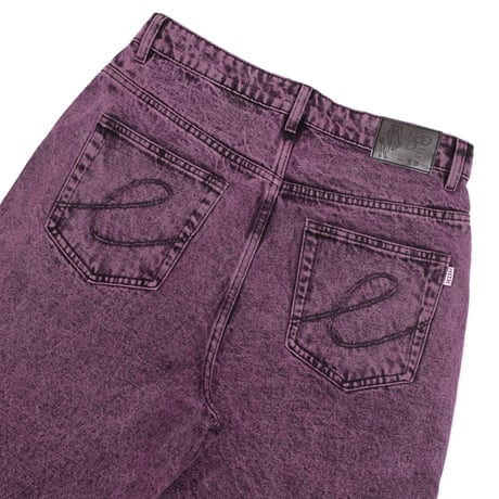 HODDLE RANGER JEAN OVERDYE PURPLE