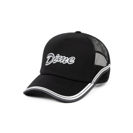 DIME RACE TRUCKER CAP BLACK