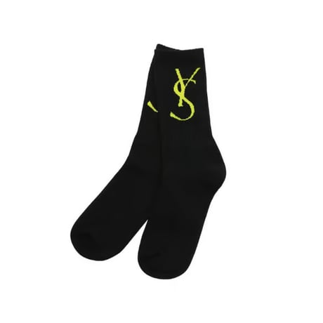 YARDSALE YS SOCKS BLACK