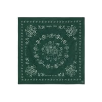 POLAR SKATE CO. BANDANA DARK GREEN