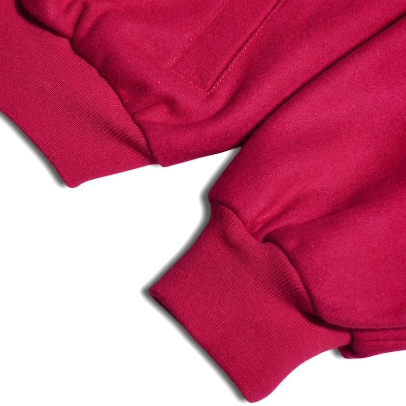 PROV MASTER MELTON JACKET DEEP PINK | PROV ONLI