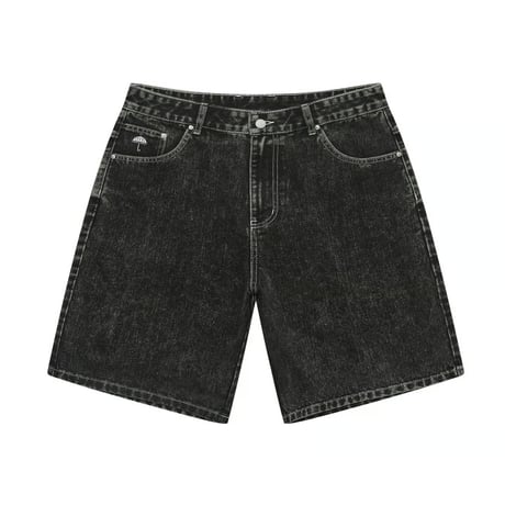 HELAS DIEU GREC JEANS SHORTS WASHED BLACK