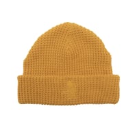 PASSPORT ORGANIC COTTON WAFFLE KNIT BEANIE MARIGOLD