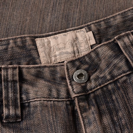 DIME RELAXED DENIM PANTS PREMIUM BROWN