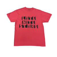 LATENITESTARS BADEYES TEE RED / BLACK