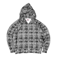 STAR TEAM LEOPARD FULL ZIP BLACK